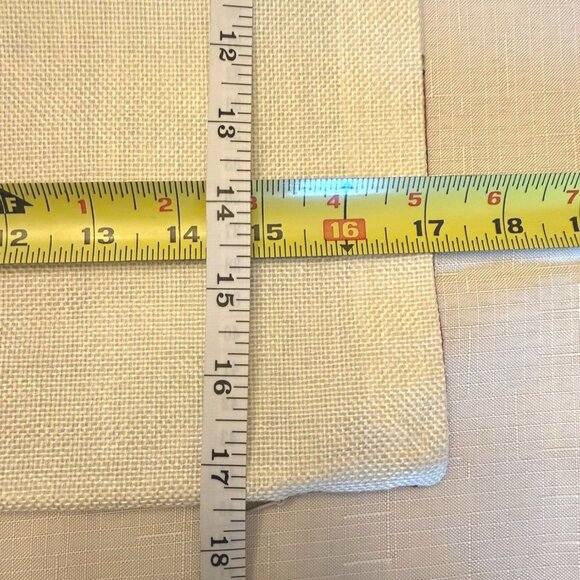 Christmas Tree Pillow Cover 17in x 17in Holiday Decor With Snowflake Design - Picture 8 of 9